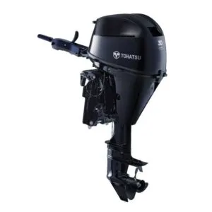 Tohatsu 30CV 4T arbre long démarrage électrique barre franche — 4 temps EFI
