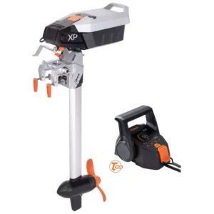 Moteur électrique Torqeedo Travel XP commande à distance avec batterie lithium et chargeur intégrés — Accessoire moteur électrique Torqeedo